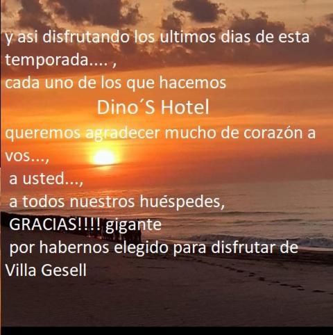 Dino'S Hotel Villa Gesell Esterno foto